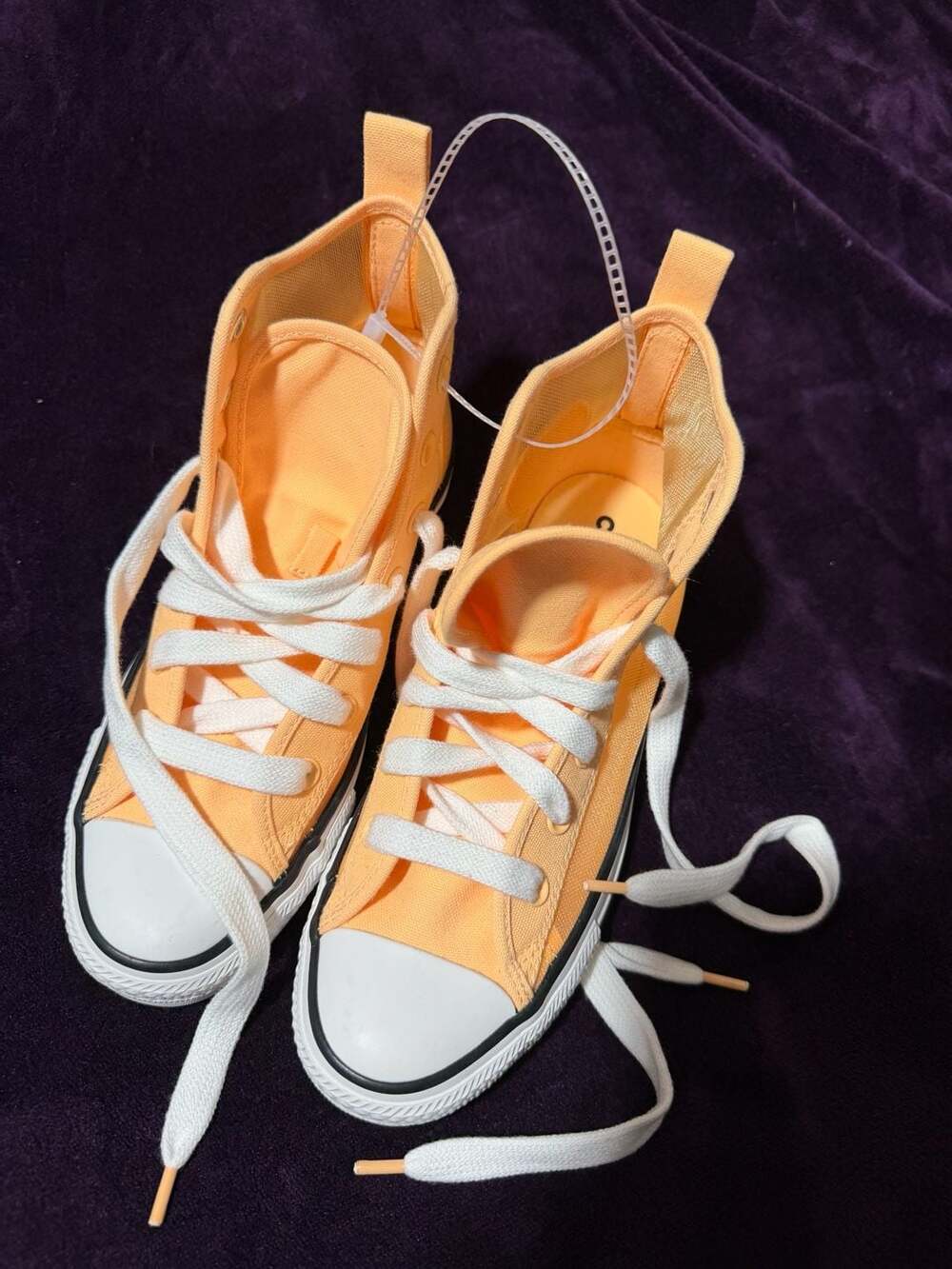 Converse Chuck Taylor All Star Mesh High Top Size Men's 6 Women's 8 Orange